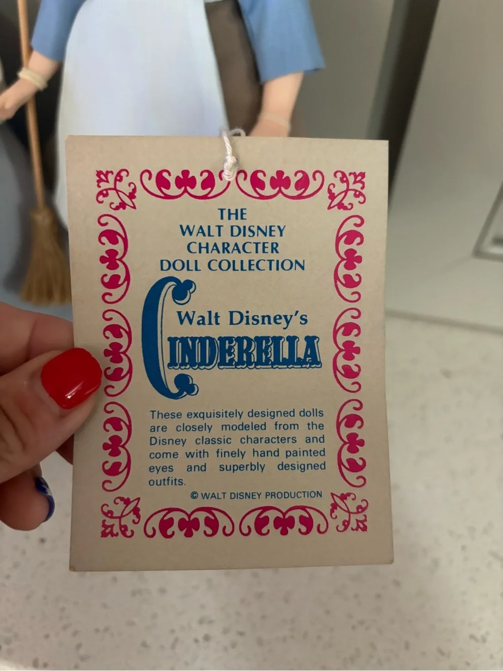 Vintage Disney Cinderella Dolls. Original Cinderella & Poor